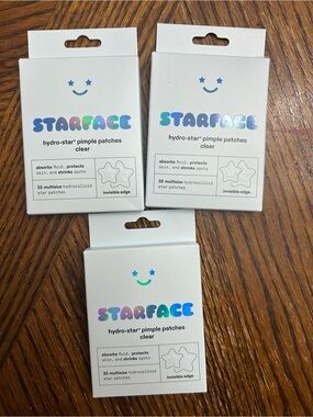 NWT Starface Hydro-Star Clear Pimple Patches 3 boxes bundle